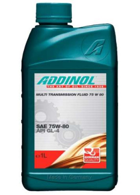 ADDINOL MULTI TRANSMISSION FLUID 75 W 80